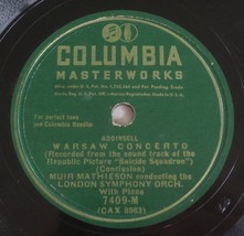 Muir Mathieson - Warsaw Concerto - London Symphony Orchestra - Columbia 78rpm - £17.79 GBP