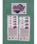 1991/92 Upper Deck Brett Hull Hero Hockey Set - €17,13 EUR