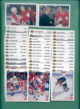1991/92 Upper Deck Canadien Cup Hockey Set - £5.59 GBP