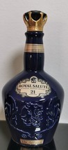 Vintage Chivas Royal Salute 21 Whisky Empty Bottle Decanter Porcelain Fl... - £21.64 GBP