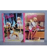 Grolier Barbie &amp; Friends Book Club 2 Glossy Hardcover Books Excellent Co... - £6.28 GBP