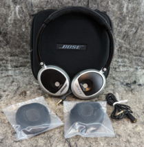 Bose OE On-Ear Headphones Wired Foldable Triport COMPACT Silver Black (U2) - £17.27 GBP