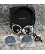 Bose OE On-Ear Headphones Wired Foldable Triport COMPACT Silver Black (U2) - £17.22 GBP