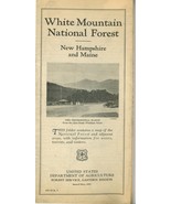 White Mt National Forest NH ME travel brochure map 1931 vinage - €14,64 EUR White Mt National Forest NH ME travel brochure map 1931 vinage - €14,64 EUR