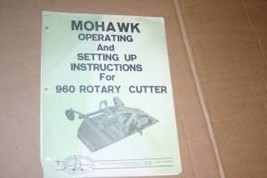 Mohawk 960 Rotary Cutter Owners Operators Manual - $24.70