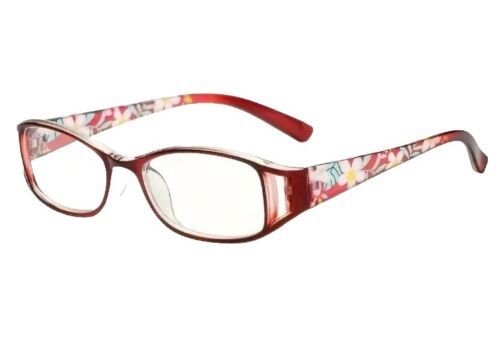 Primary image for Ky018 ~ +2.50 ~ Stylish Reading Glasses ~ Blue Light ~ Reading Glasses ~ RED
