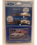 2002 Ford Collector&#39;s Set 1964 1/2 Mustang Knife Set Ltd. Edition Tin 10... - £27.37 GBP