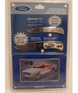 2002 Ford Collector&#39;s Set 1964 1/2 Mustang Knife Set Ltd. Edition Tin 10... - $652.42 MXN