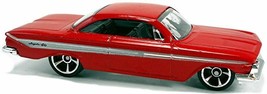 2021 Hot Wheels Fast &amp; Furious &#39;61 Chevrolet Impala Red MC5 Wheels 1/64 ... - £7.05 GBP