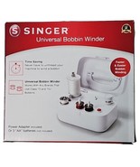 New Singer Universal Bobbin Winder For 15 or 15j Bobbin Power Adapter Incl. - £19.49 GBP