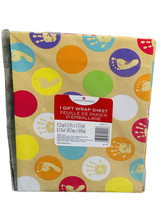 American Greetings 1Giftwrap Sheet De Papel. 8.33 Sq Ft(2.5ft X 1.111rd) - $7.47