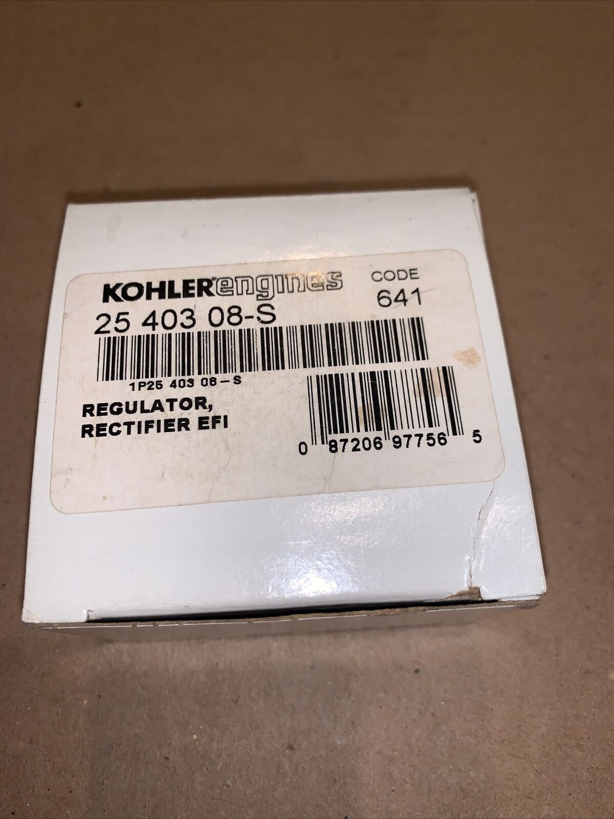 Kohler 2540308-S Regulator Kit OEM NOS - $54.45