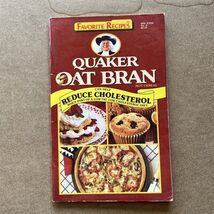 Quaker Oat Bran Hot Cereal Cookbook Vintage Book 1989 - $3.85