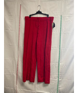 MSRP $80 Alfani Women&#39;s Red Pajama Pants Size 0X - $27.72