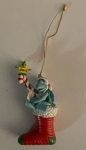 Yertle the Turtle Seuss Henson Plastic Christmas Ornament - £9.31 GBP
