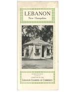 Lebanon New Hampshire vintage travel brochure 1920s Troup photographs - £11.07 GBP