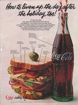 Coca Cola adds How to liven up day after the holiday too   1978 - £1.18 GBP