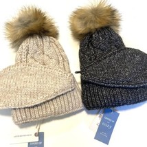 Anthropologie Beanie Lot Of 2 Size All Covered Up And Cozy - £38.23 GBP