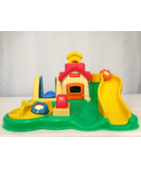 Fisher-Price 1994 Roll-Around Playground + Balls Face Toys Vintage rare - $622.02 MXN