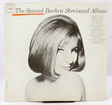 The Second Barbra Streisand Album Vinyl 33RPM LP Record 1963 Columbia Records - £10.29 GBP