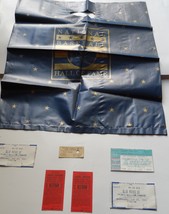 Baseball 7pc Lot Ticket Stubs Cooperstown Hall Of Fame Bag USA Vs South ... - $18.85