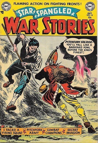 Star Spangled War Stories Comic Book #14, DC Comics 1953 FINE- - $69.55