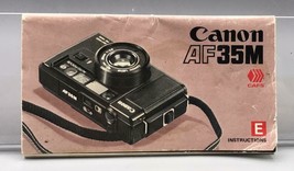Vintage Canon AF35 35mm Fotocamera Istruzioni Manuale - £27.75 GBP