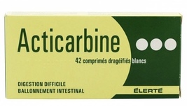 Acticarbine-Activated Charcoal For Difficult Digestions and Intestinal Bloating - £19.65 GBP