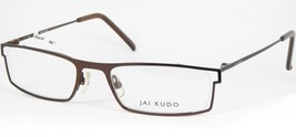 Neuf Jai Kudo 440 M03 Marron Lunettes Métal Cadre 50-19-135mm - $66.78