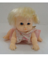 Vintage small pretend crawl baby doll - $19.75