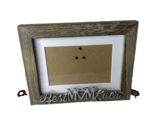 Wood BEST MOM EVER Frame Photo Size 4&quot; x 6&quot;  Tabletop Cottage/Shabby/Rustic - $11.74