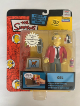 Gil The Salesman The Simpsons WOS World Of Springfield Figure Complete Playmates - £10.31 GBP