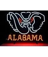 NCAA Alabama Crimson Tide College Beer Bar Neon Light Sign 16&quot;x14&quot;[High ... - £110.76 GBP