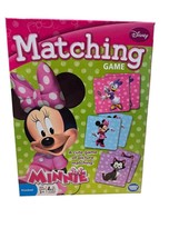 Disney Minnie Mouse Matching Memory Game Preschool Ages 3+ Wonder Forge 2014 - $19.01