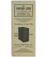 Concord Guide 1932 NH vintage booklet Evan's Printing Co advertising travel - €12,02 EUR Concord Guide 1932 NH vintage booklet Evan's Printing Co advertising travel - €12,02 EUR