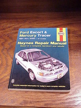 Haynes Repair Manual for Ford Escort and Mercury Tracer, 1991 to 2000, n... - $8.95