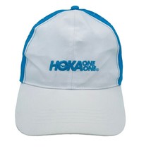 HOKA One One Trucker Hat Cap Mesh Strapback Time to Fly Blue White Running - £13.45 GBP