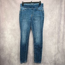 Old Navy Rockstar Blue Jeans Denim Pants Super Skinny Mid Rise Jeggings ... - £26.33 GBP