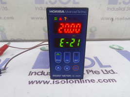 Horiba Advanced Techno HE-480R Industrial Resistivity Meter 50/60Hz - $253.91