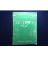 Seth Thomas Clocks 1950 Vintage Original Sales Catalog Dept. Letter &amp; Pr... - $94.60 CAD
