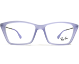 Ray-Ban Eyeglasses Frames RB7022 SHIRLEY 5368 Rubberized Purple Gray 54-... - $32.35