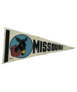 Vintage Mini Souvenir Pennant Missouri with Mule - £10.81 GBP