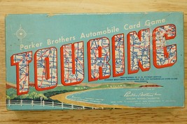 Vintage Toy Parker Brothers Touring Automobile Card Game Roadmap Edition... - $12.86