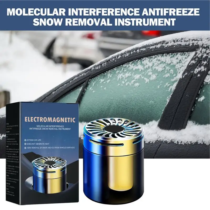 Portable Car Aromatherapy Snow Removal Microwave Molecular Windshield Deicer f - £15.31 GBP