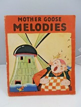 Mother Goose Melodies - Rhymes 1929 Softcover B&amp;W and Color Illustration... - £17.03 GBP