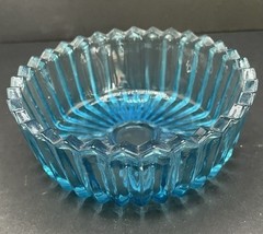 Blue Depression Glass Small Sawtooth Bowl. Anchor Hocking - $9.90