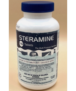 Steramine Quaternary Sanitizing Tablets, Sanitizing Food Contact Surface... - $26.51 CAD
