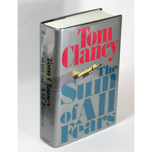 Tom Clancy Hard Cover The Sum Of All Fears 1991 Limited Edition Hbdj Rare Book - £20.08 GBP