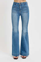 RISEN Full Size Front Patch Pocket Flare Jeans Plus Size - $59.00+