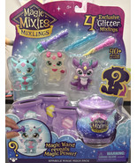 Magic Mixies Mixlings Sparkle Magic Mega 4 Pack, Magic Wand Reveals Magi... - $18.80